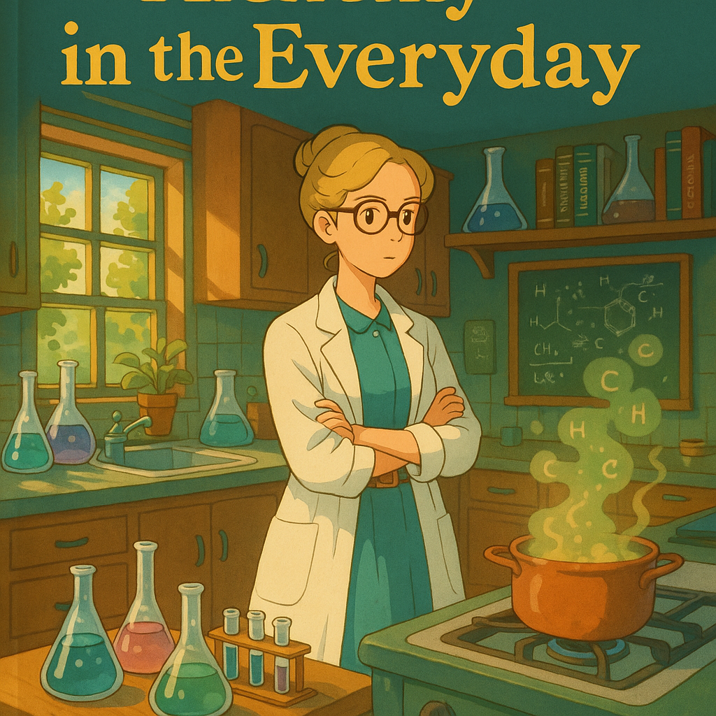 Book cover for Lesson in Chemistry by Bonnie Garmus